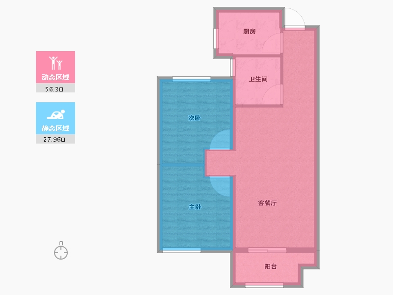 浙江省-湖州市-光明梦想城-76.01-户型库-动静分区