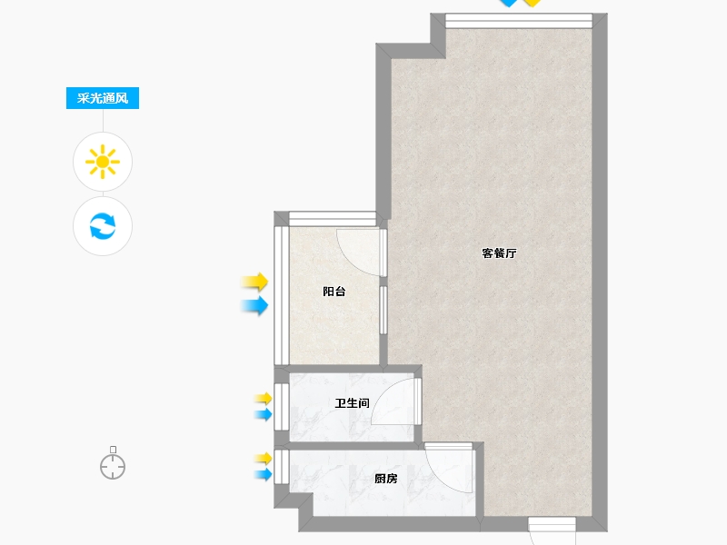 广东省-深圳市-正中风临国际中心-35.00-户型库-采光通风