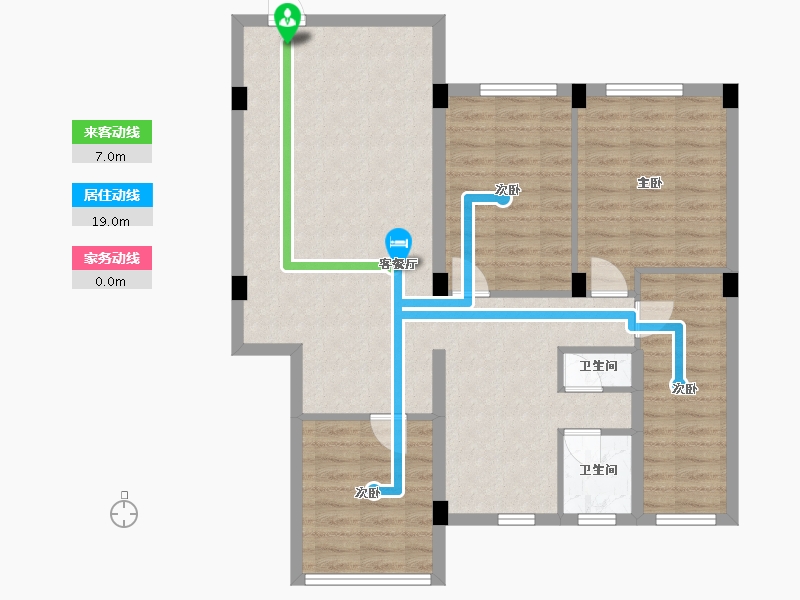 广东省-广州市-能源宿舍-102.00-户型库-动静线