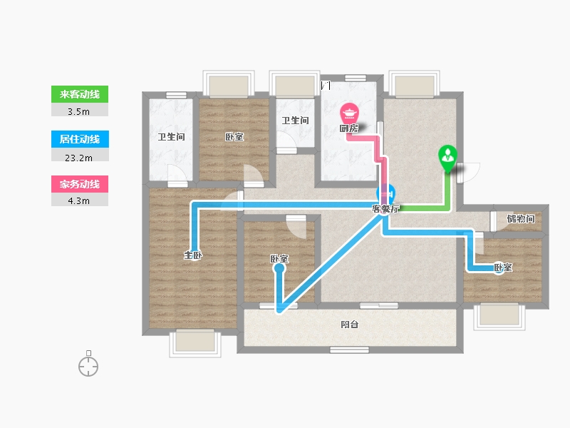 江苏省-镇江市-融创·京源里-114.40-户型库-动静线