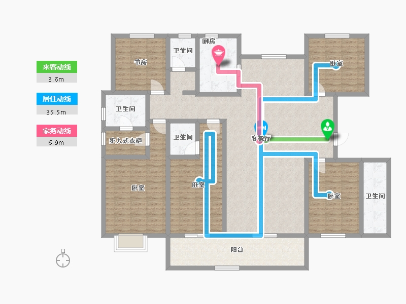 江苏省-镇江市-天怡珑蟠里九珑苑-174.41-户型库-动静线