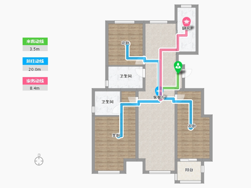 河北省-保定市-京南首府-108.82-户型库-动静线