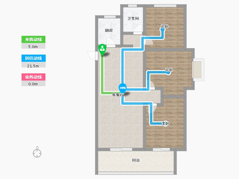 河北省-保定市-王府壹号-100.17-户型库-动静线