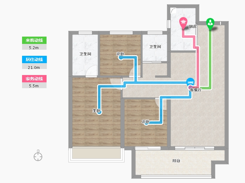 河南省-商丘市-建业神火·江山府-92.09-户型库-动静线