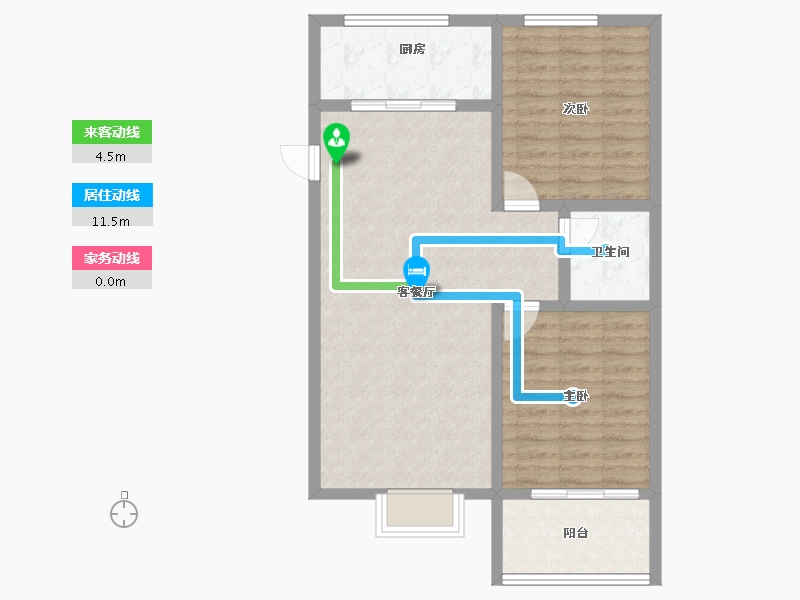 河北省-保定市-王府壹号-78.63-户型库-动静线