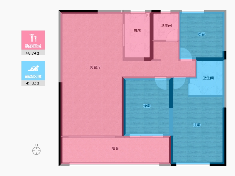 河南省-商丘市-国安天悦-103.31-户型库-动静分区