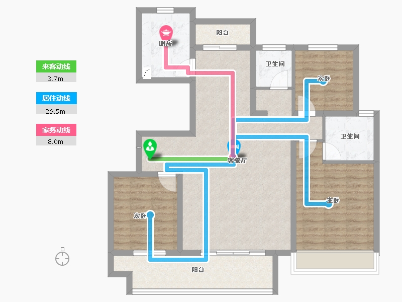 河南省-商丘市-建业世和府-101.10-户型库-动静线