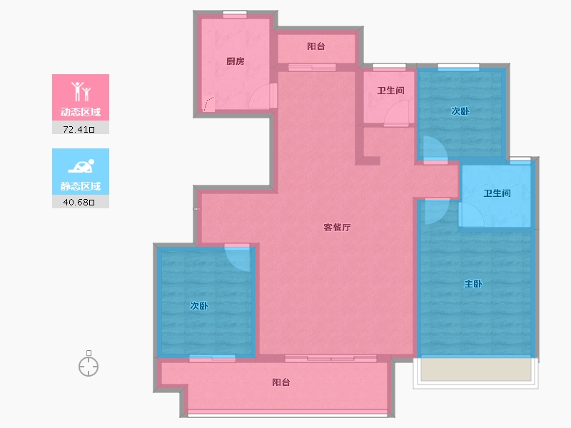 河南省-商丘市-建业世和府-101.10-户型库-动静分区