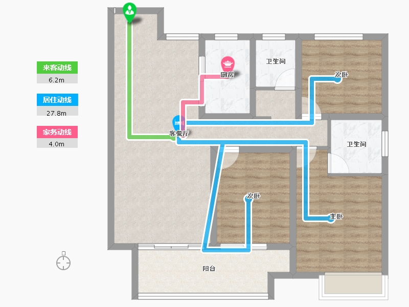 河南省-商丘市-建业世和府-95.26-户型库-动静线