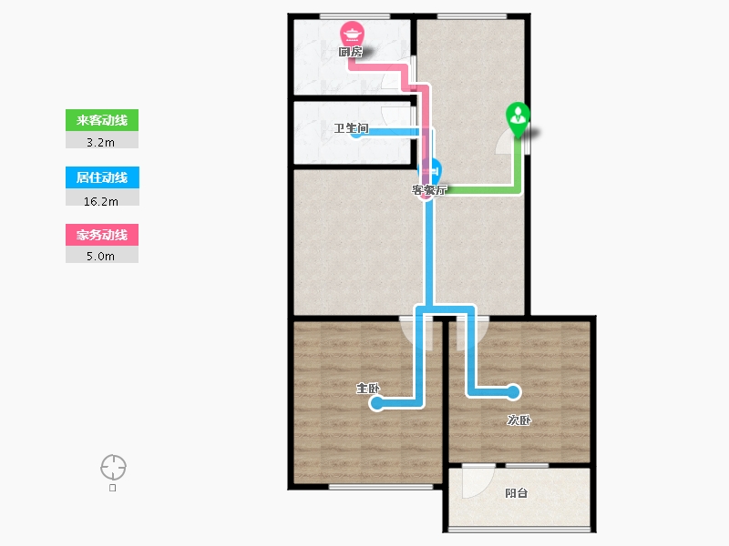 四川省-成都市-紫瑞街一巷35号-97.00-户型库-动静线