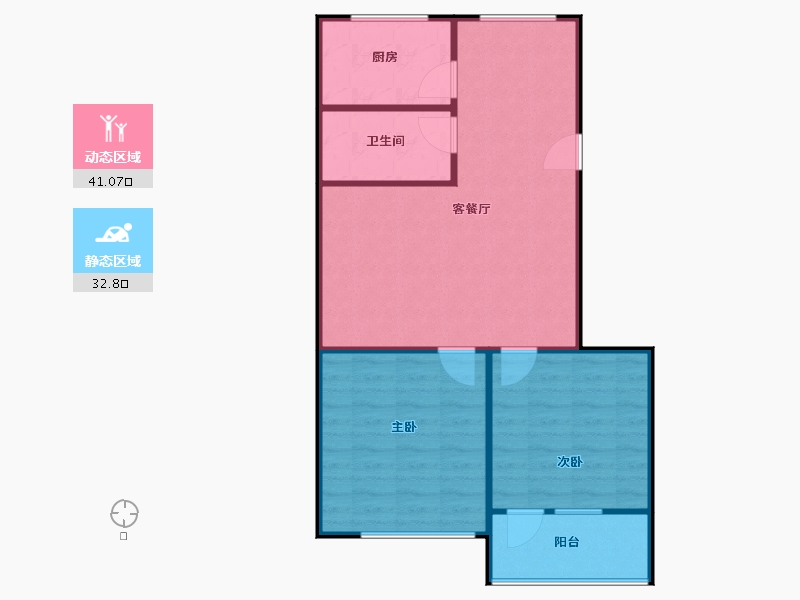 四川省-成都市-紫瑞街一巷35号-97.00-户型库-动静分区