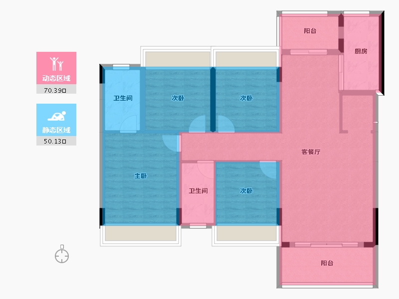 广西壮族自治区-桂林市-桂林融创文旅城-108.11-户型库-动静分区