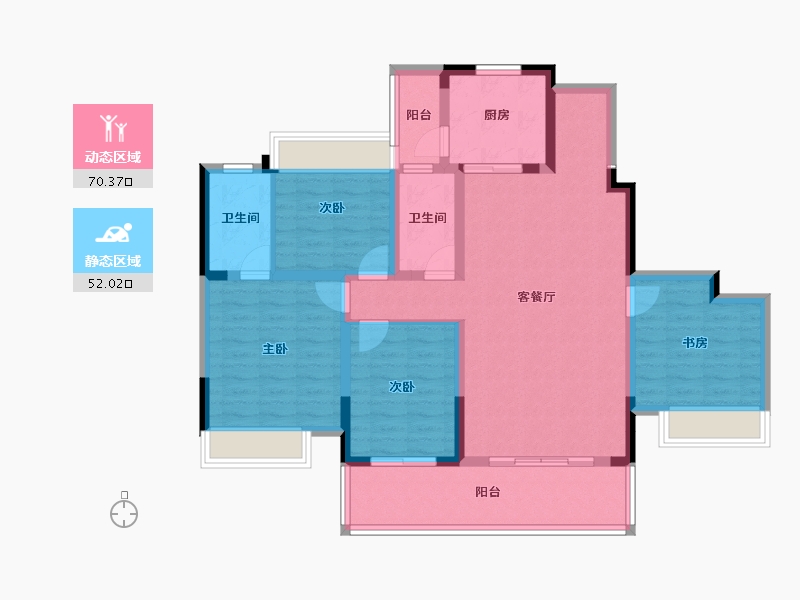 广西壮族自治区-桂林市-桂林融创文旅城-109.20-户型库-动静分区