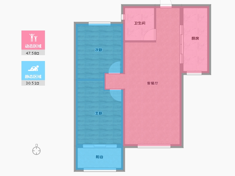 河北省-保定市-京南首府-70.40-户型库-动静分区