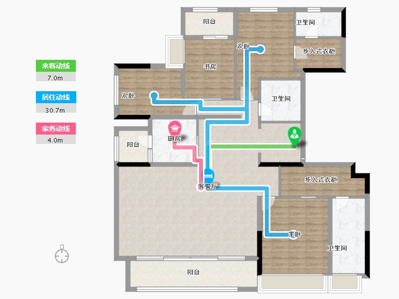 四川省-成都市-华润置地未来之城-160.00-户型库-动静线