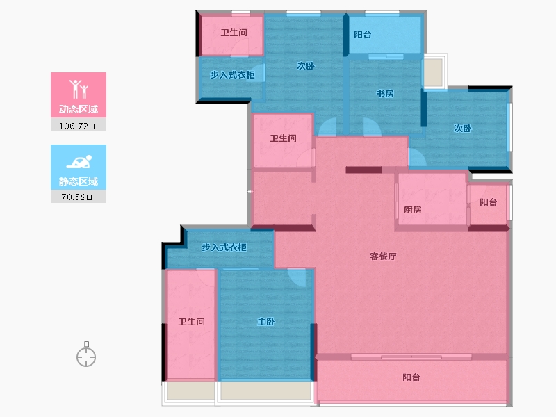 四川省-成都市-华润置地未来之城-160.00-户型库-动静分区