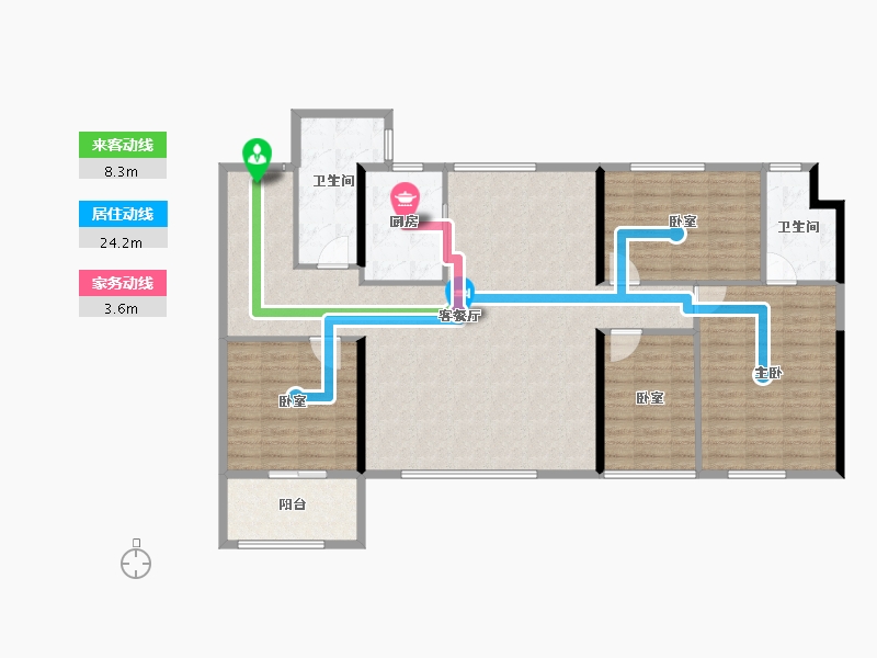 福建省-宁德市-中融·誉府-123.35-户型库-动静线