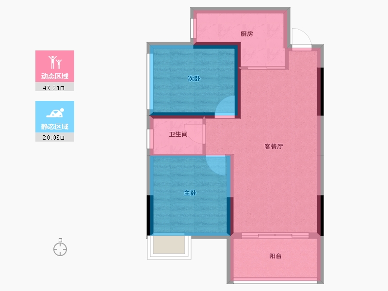 广西壮族自治区-桂林市-顺祥府-56.23-户型库-动静分区