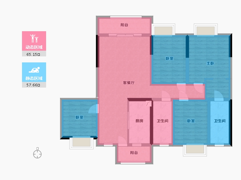 四川省-成都市-中建人居山水颐墅-0.00-户型库-动静分区