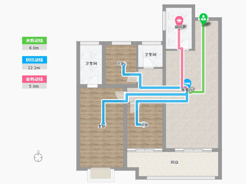 山西省-临汾市-中心城二期-102.27-户型库-动静线