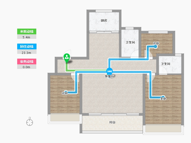 山西省-运城市-鑫马央玺-112.00-户型库-动静线