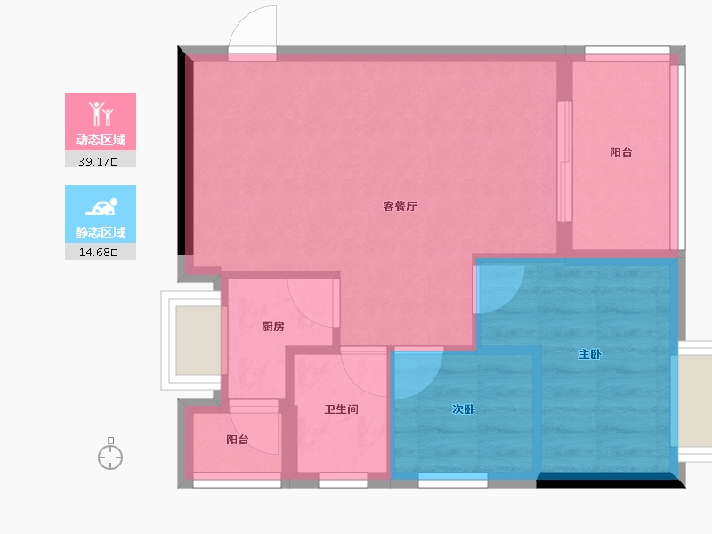 广东省-清远市-佛冈华府-48.06-户型库-动静分区