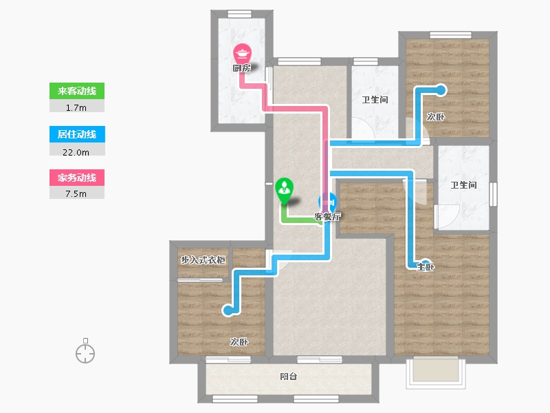 河北省-石家庄市-臻樾府-102.51-户型库-动静线