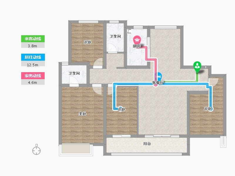 河北省-唐山市-荣望府-109.03-户型库-动静线