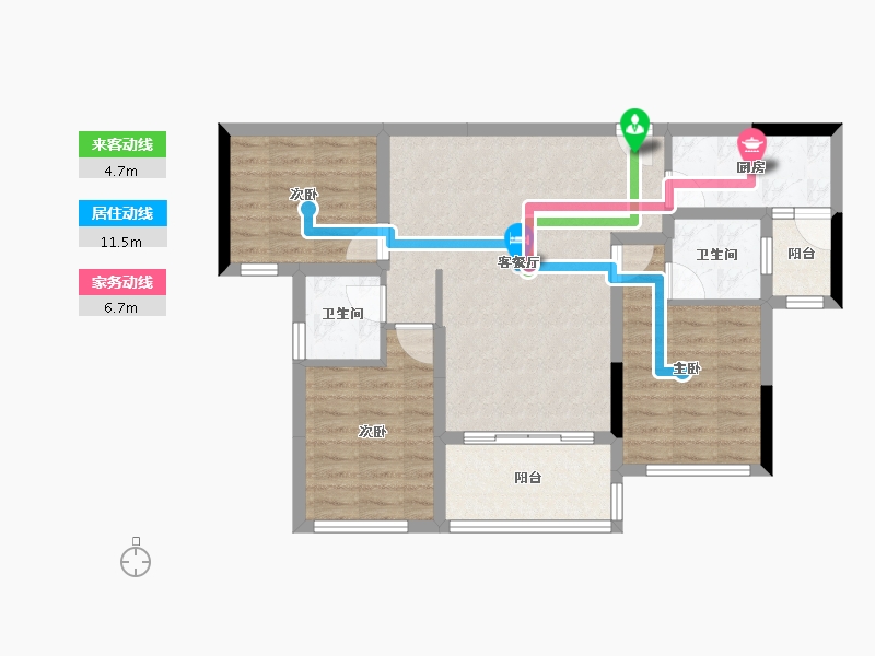 四川省-达州市-达州绿地城-81.22-户型库-动静线