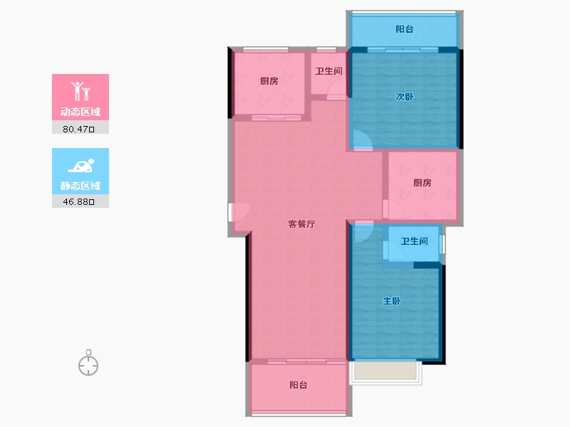 广东省-潮州市-凤凰新城-114.86-户型库-动静分区