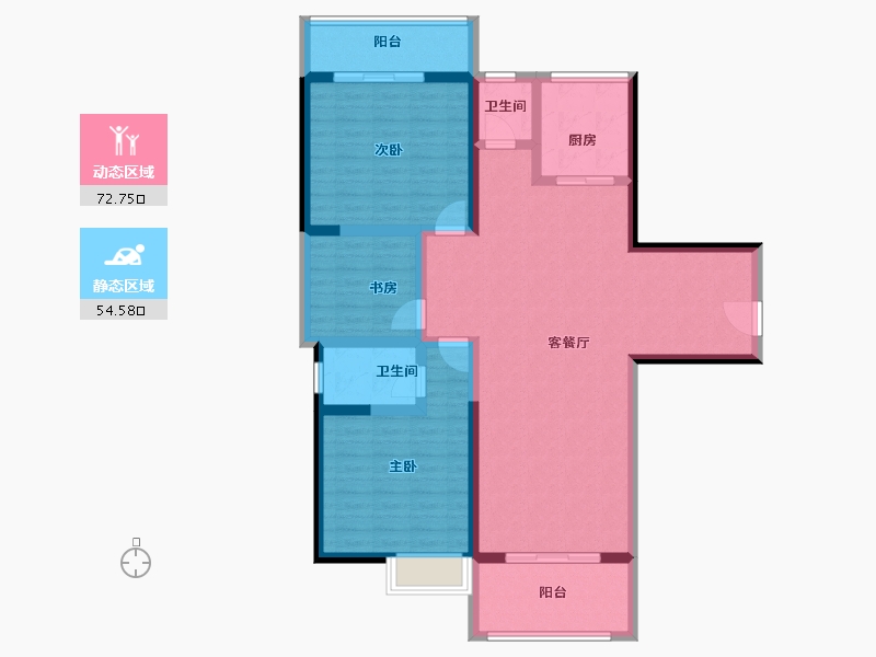 广东省-潮州市-凤凰新城-114.20-户型库-动静分区