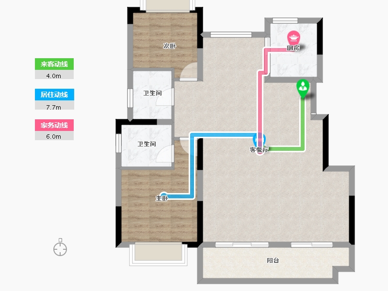 安徽省-蚌埠市-和顺山语序-93.73-户型库-动静线