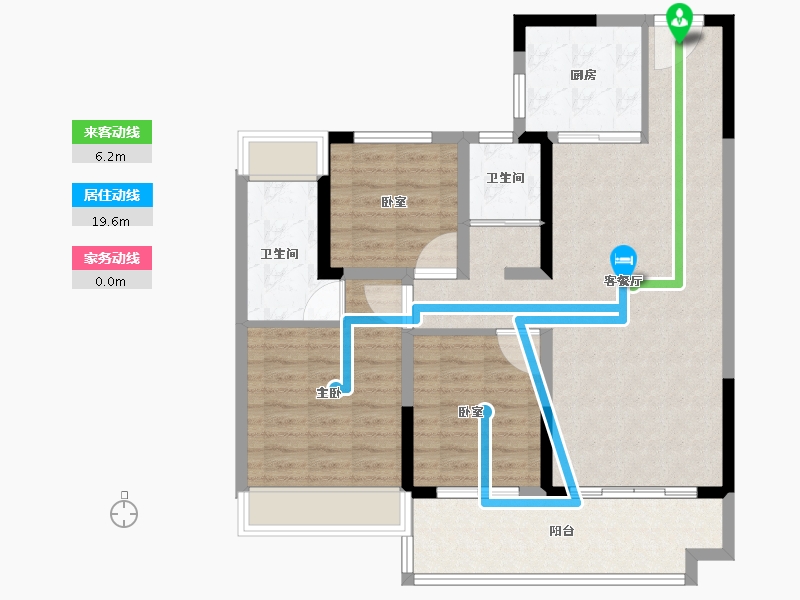 河南省-平顶山市-宝丰碧桂园-93.61-户型库-动静线