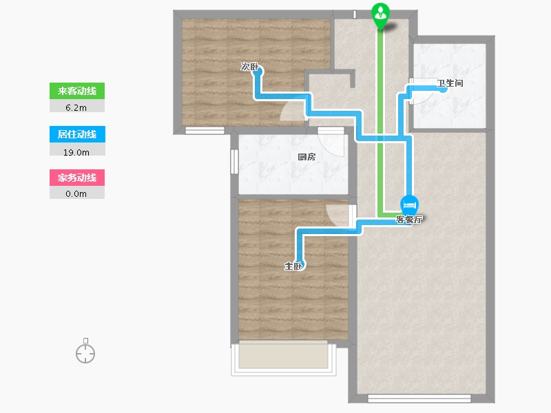 河北省-廊坊市-狮子城丁香园-77.57-户型库-动静线