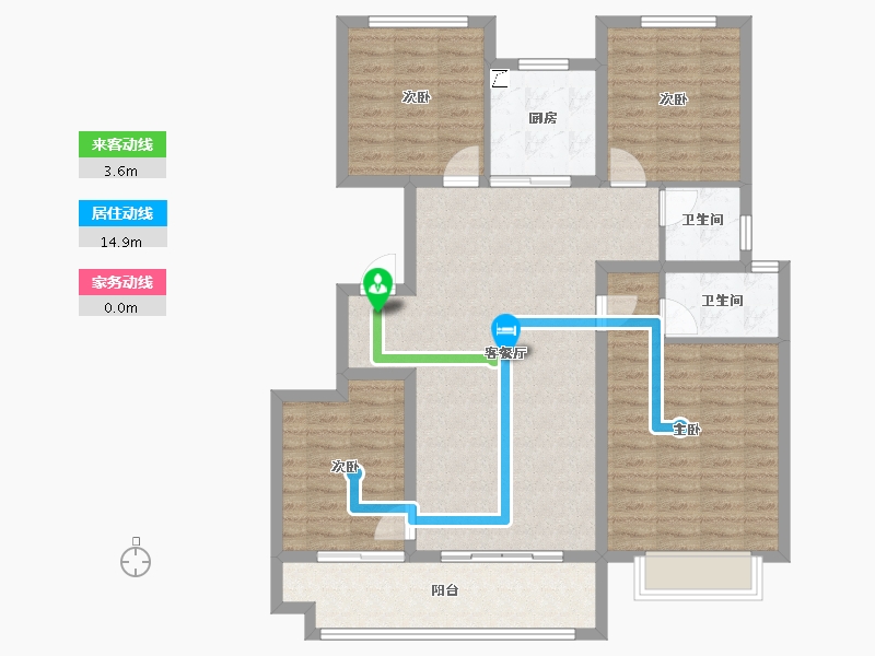 河北省-唐山市-花海未来城-110.03-户型库-动静线