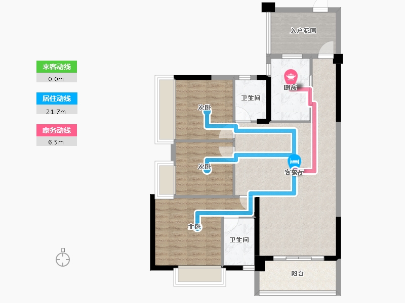 四川省-成都市-海布斯卡二期-96.02-户型库-动静线