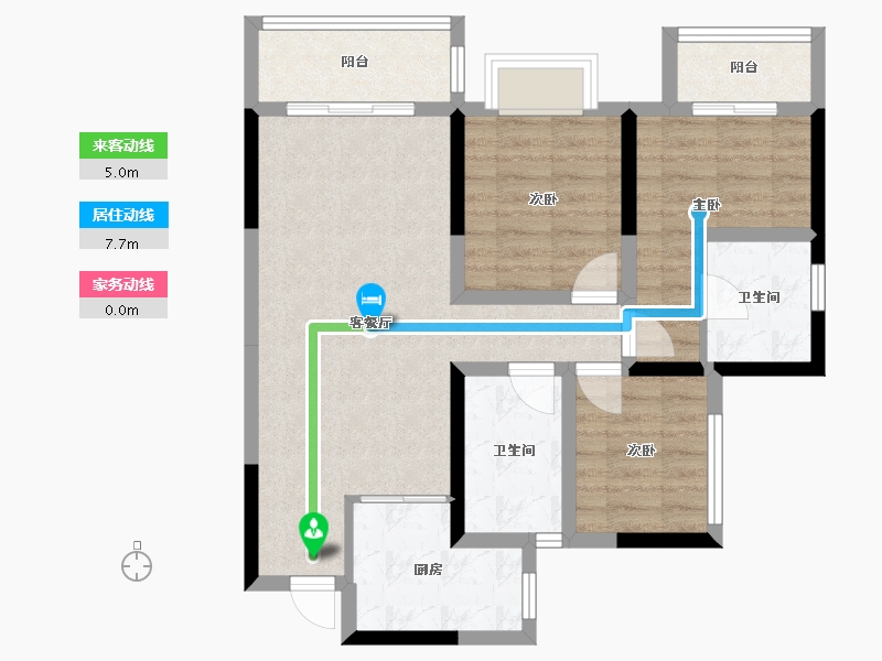 四川省-成都市-仁美熙和府-74.02-户型库-动静线