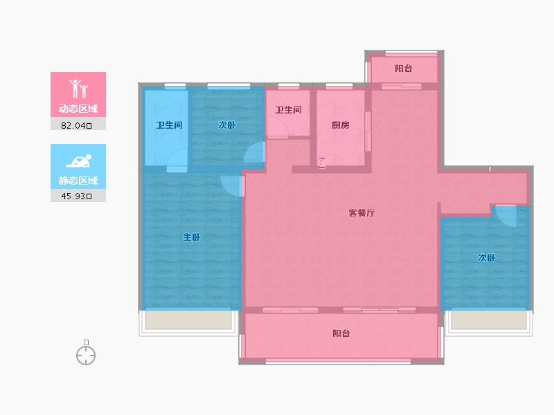 河南省-商丘市-建业神火·江山府-115.54-户型库-动静分区