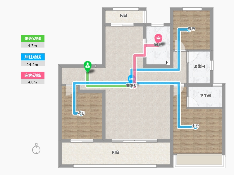 河南省-商丘市-建业神火·江山府-108.01-户型库-动静线