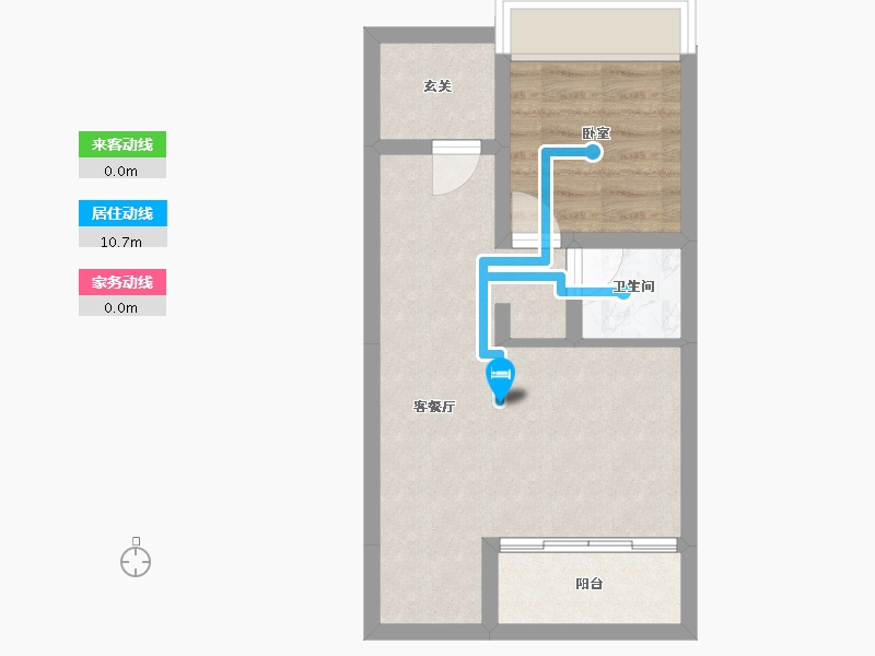 广东省-江门市-泉林黄金小镇-42.13-户型库-动静线