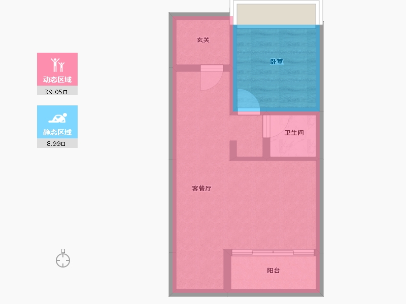 广东省-江门市-泉林黄金小镇-42.13-户型库-动静分区