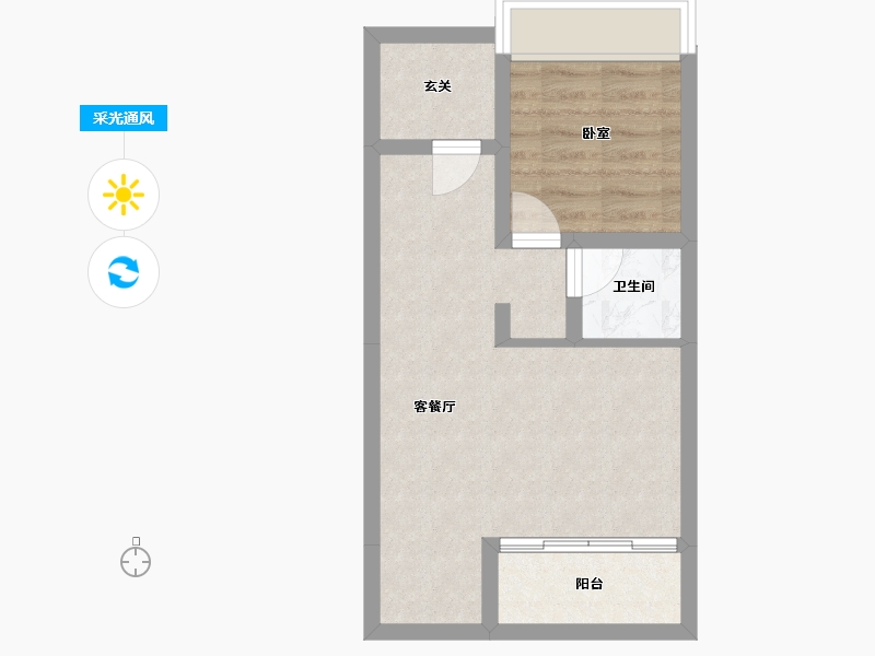 广东省-江门市-泉林黄金小镇-42.13-户型库-采光通风