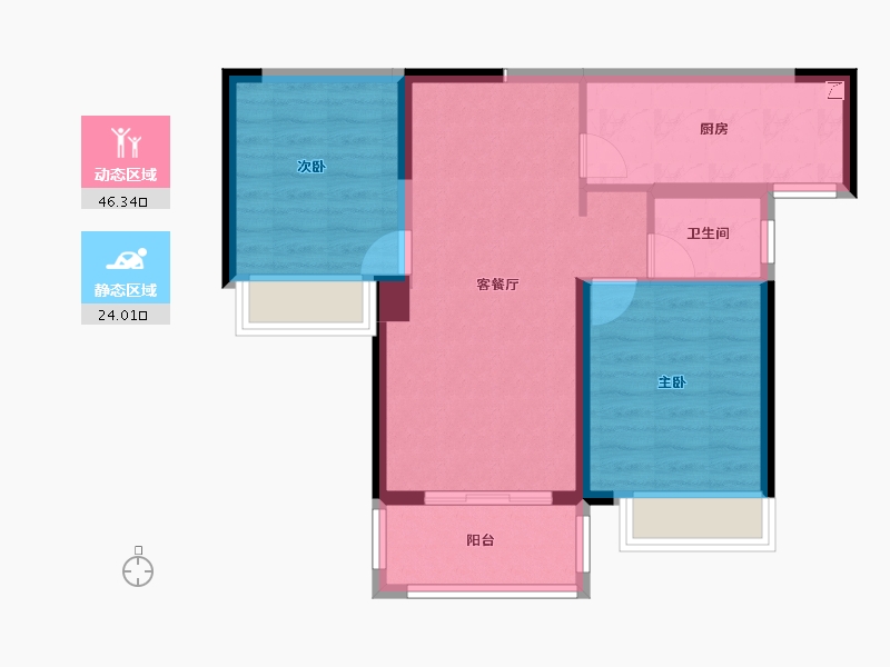 河南省-商丘市-绿地国际会展城-62.47-户型库-动静分区