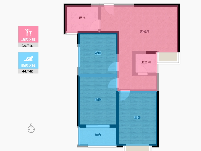 河南省-新乡市-高晟福润城-74.22-户型库-动静分区