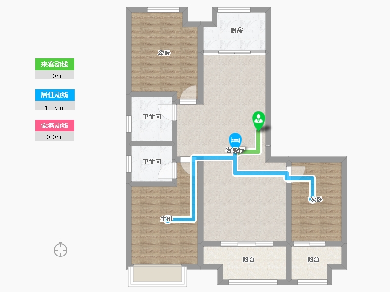 山西省-运城市-西建天茂国宾府-94.01-户型库-动静线