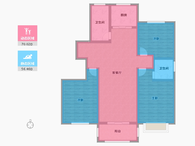 河南省-商丘市-和谐·北大花园-113.28-户型库-动静分区