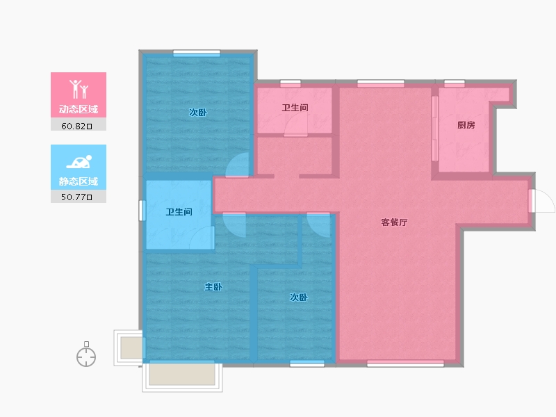 河北省-保定市-三利中和城-99.91-户型库-动静分区