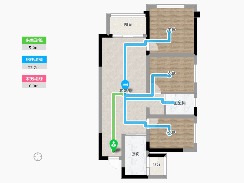 四川省-成都市-新城悦隽盛世-68.38-户型库-动静线