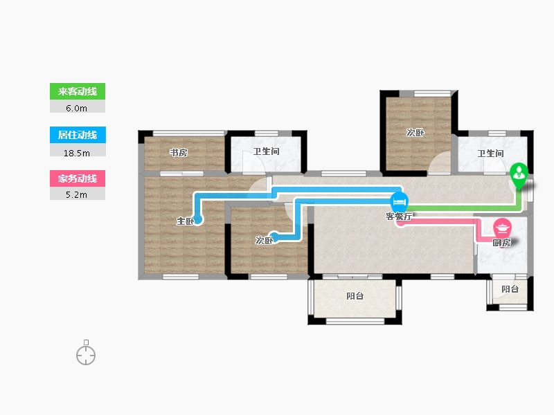 四川省-成都市-城投置地锦绣江城-96.24-户型库-动静线