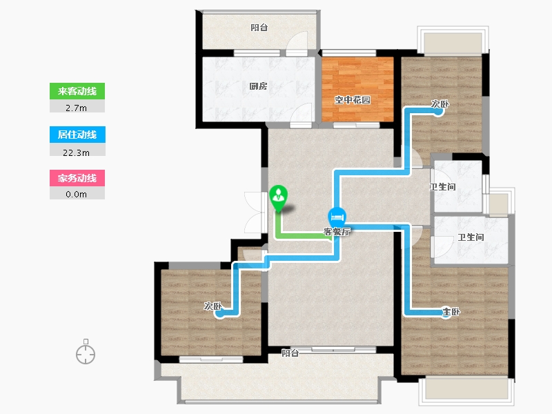 河南省-洛阳市-建业龙城-121.33-户型库-动静线